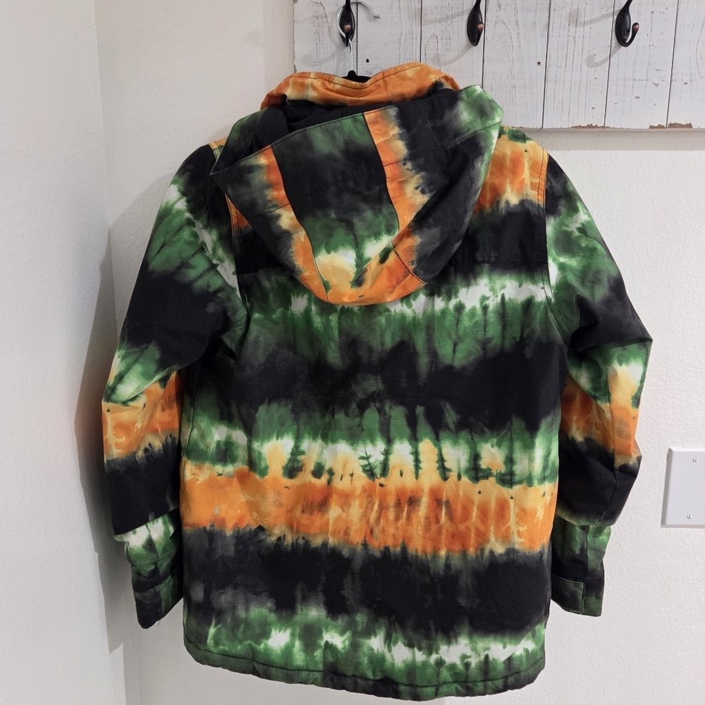 Burton Boys Amped Tie Dye Snowboard Jacket - Picture 3 of 9
